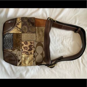 Vintage Coach Signature Duffle